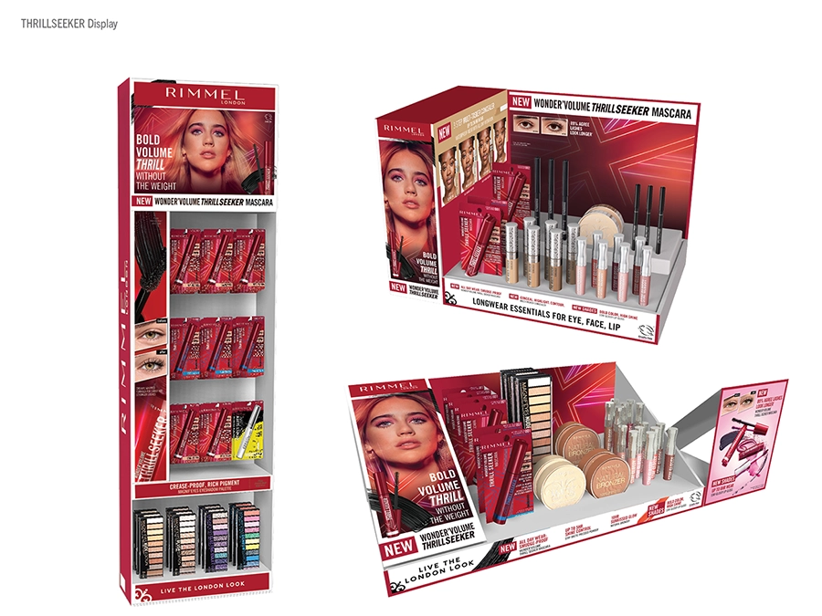 Rimmel ThrillSeeker Display