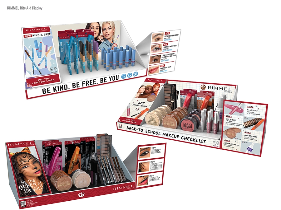 Rimmel Rite Aid Display